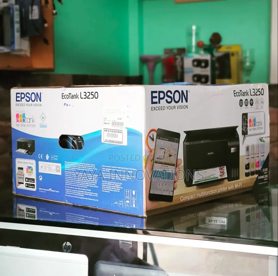 Epson L3250 Printer and Scanner Wireless