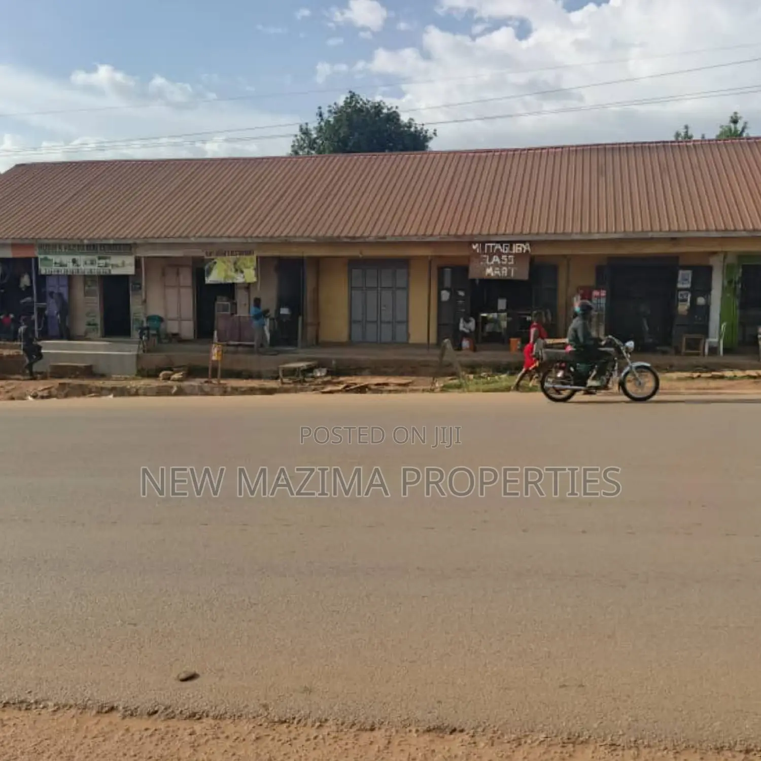 Very Busy Seven Commercial Shops on Quicksale Bulenga Titled