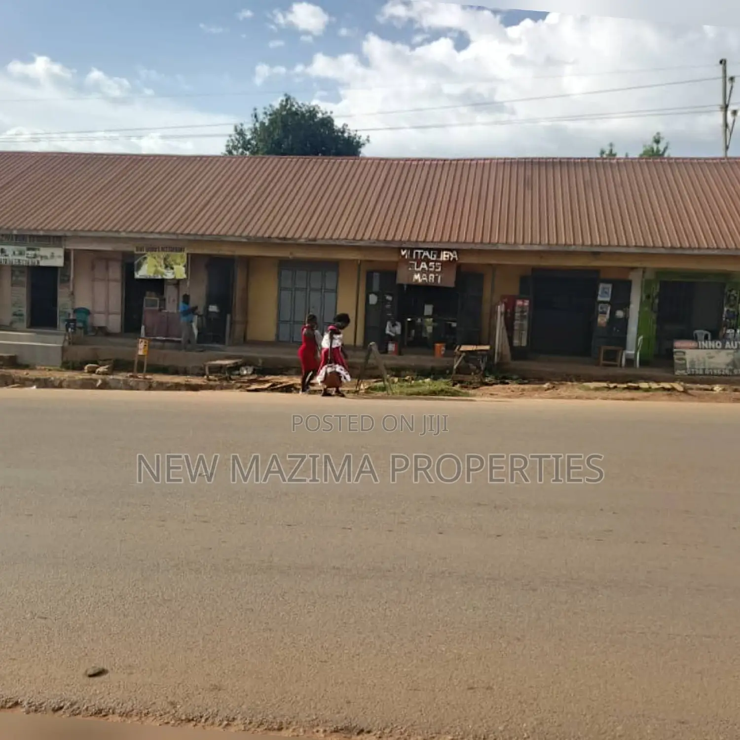 Very Busy Seven Commercial Shops on Quicksale Bulenga Titled