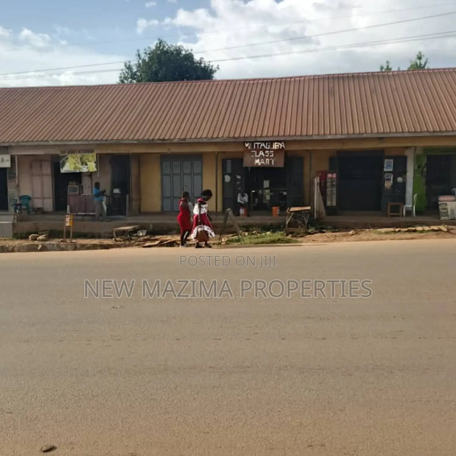 Very Busy Seven Commercial Shops on Quicksale Bulenga Titled