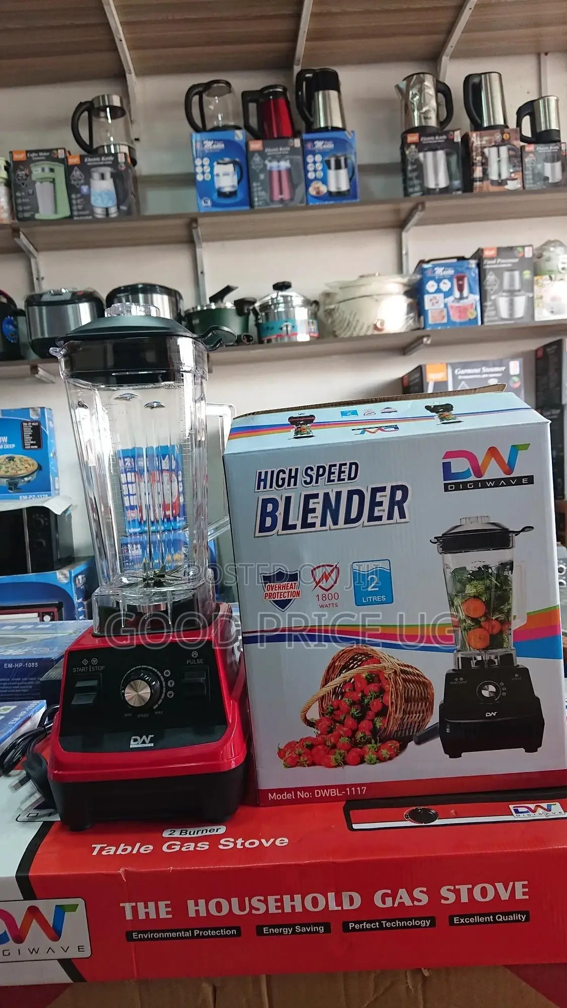 DW 2L Blender With Over Heat Protection
