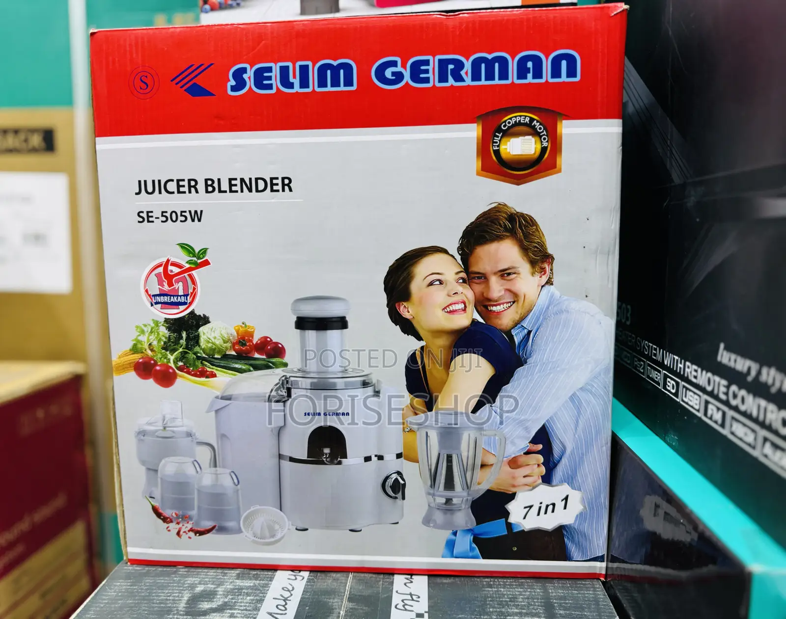 Selim German-juicer Blender 7in1