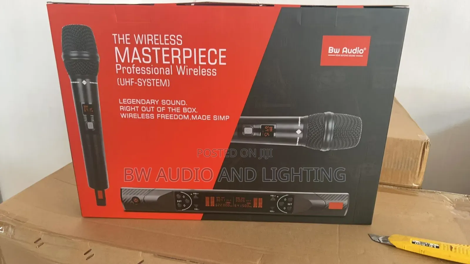 Uhf Wireless / Cordless Microphones Bw-1000