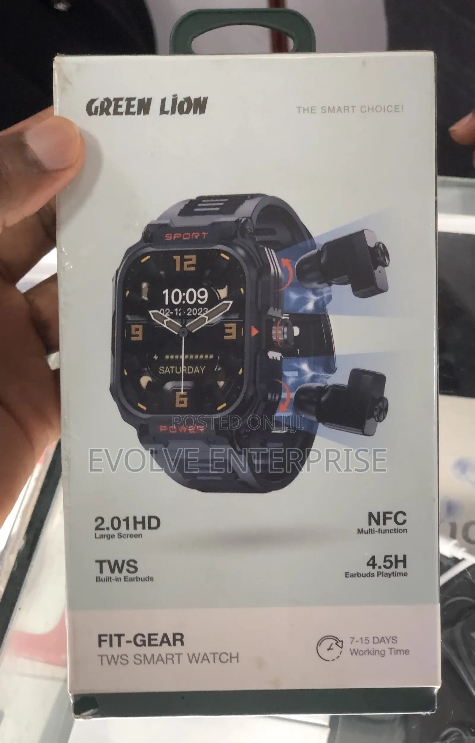 Green Lion Fit Gear TWS Smart Watch