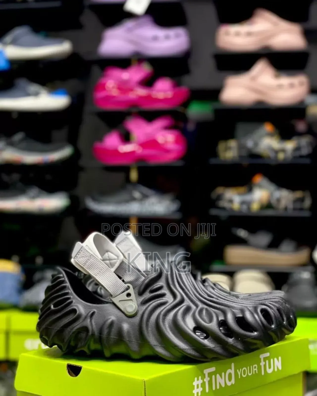Exact Black Salehe Bembury Crocs