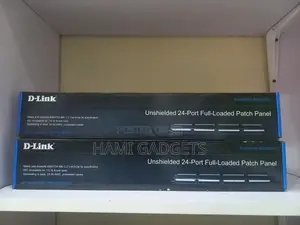 Dlink Unshielded 24port Full Loaded Patch Panel