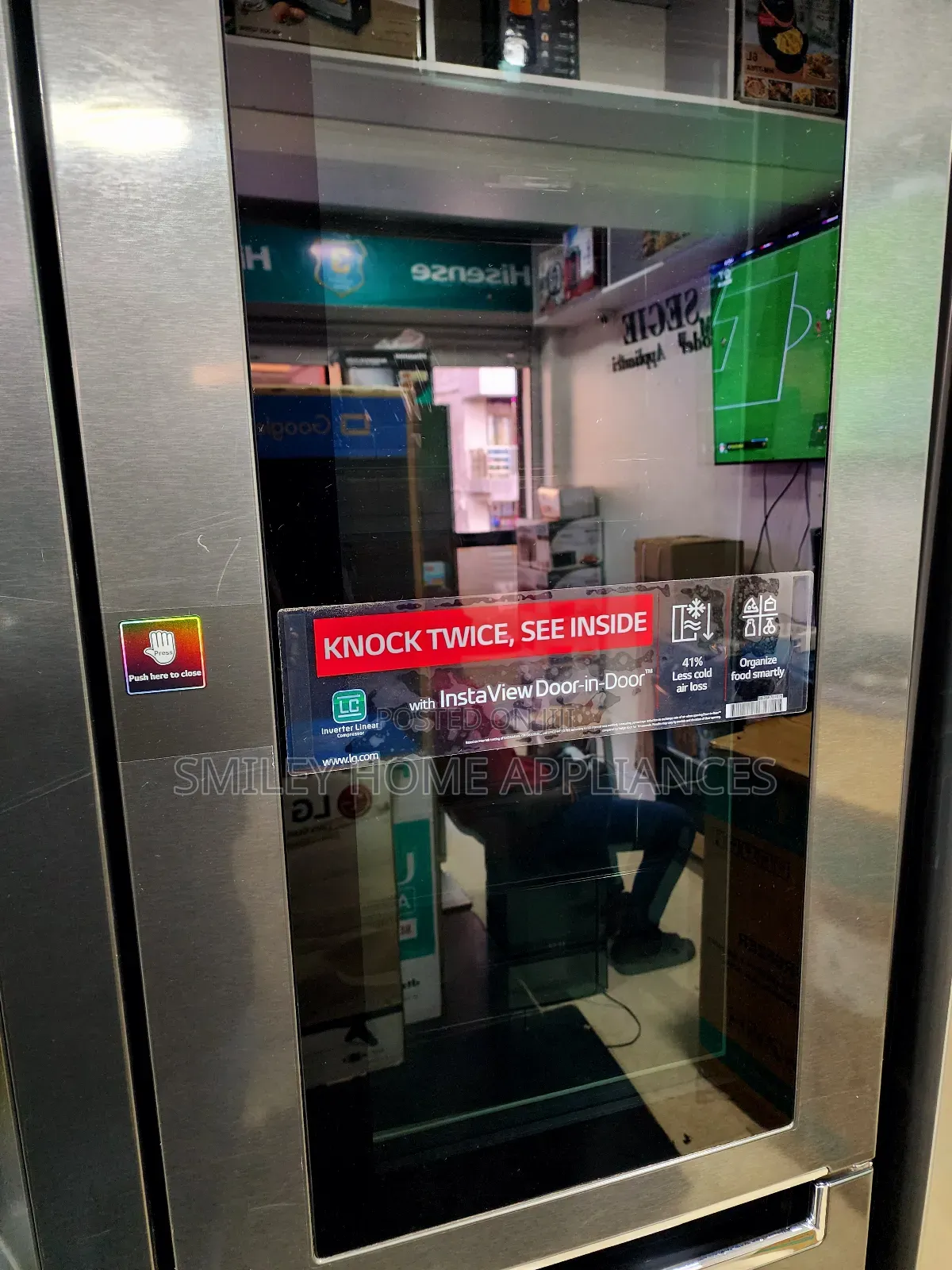 Brand New LG KNOCK Twice 674ltrs High End Fridge