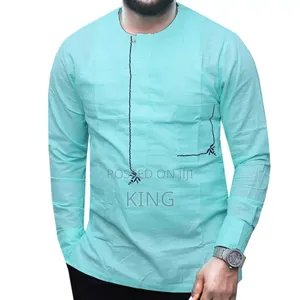 Photo - Main Kitengi Linen African Shirt
