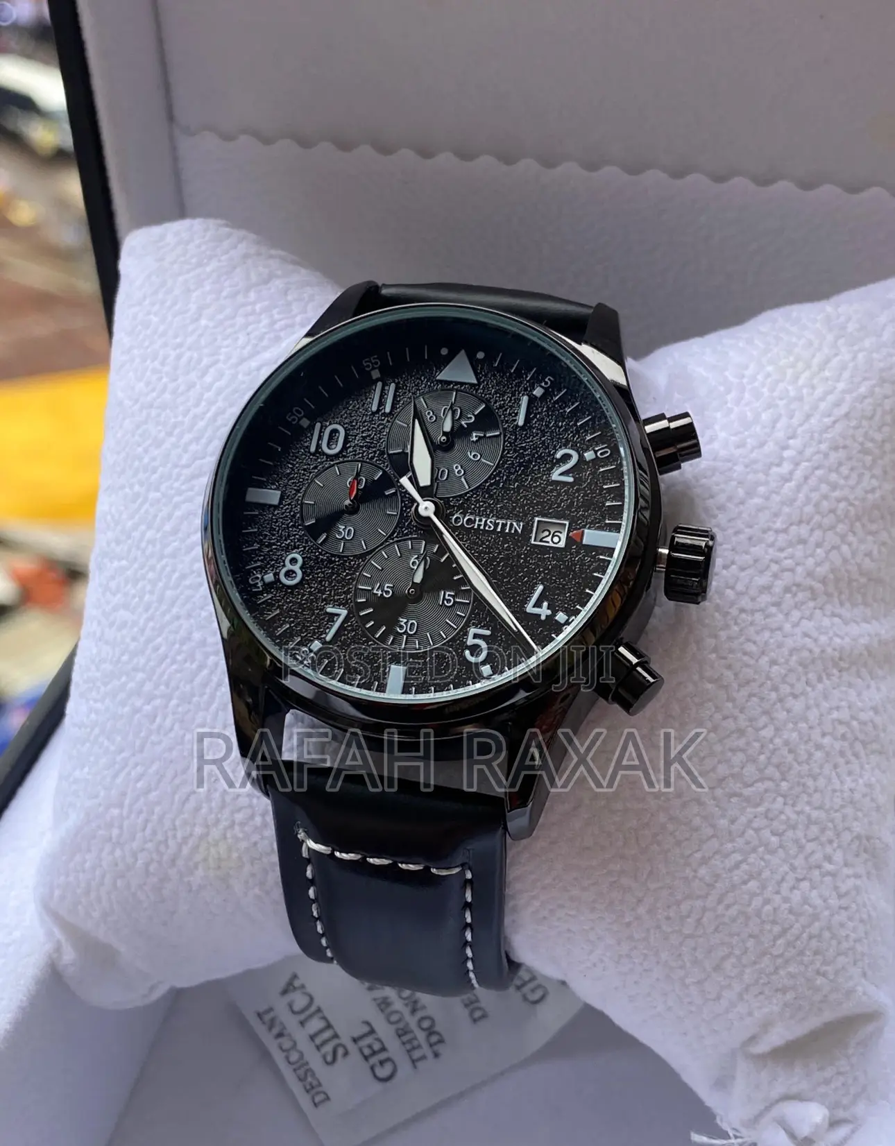 Original OCHSTIN Chronograph Quartz Casual Leather Watch