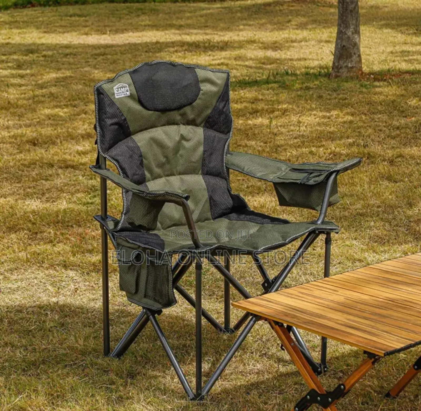 Campmaster Expedition Deluxe Camping Chair Upto 200kg Load