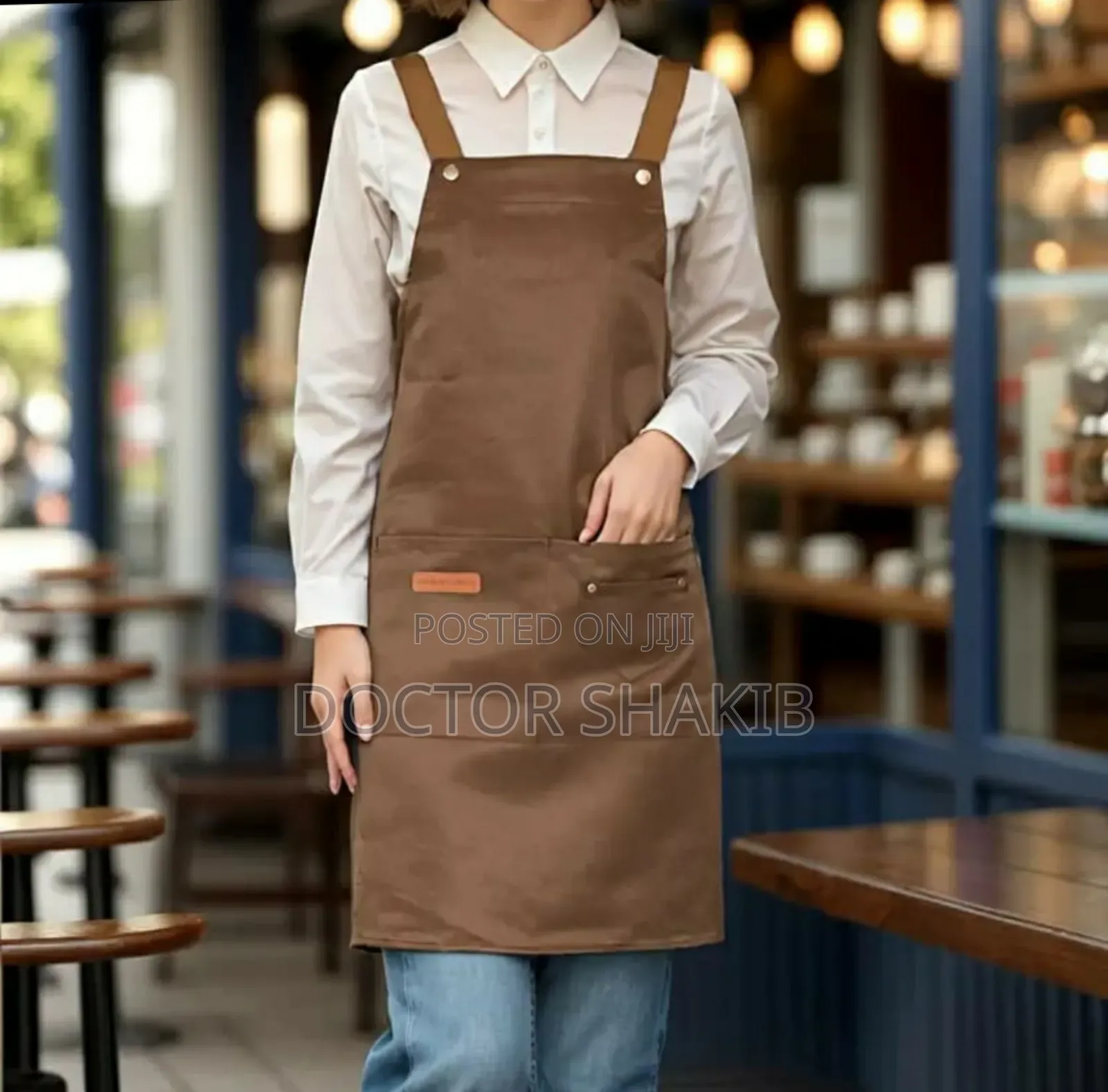 Quality Kitchen Apron With Pockets Adjustable Strap Designs