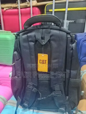 Original Laptop Backpack Bag Made by Cat. Large.( Black)