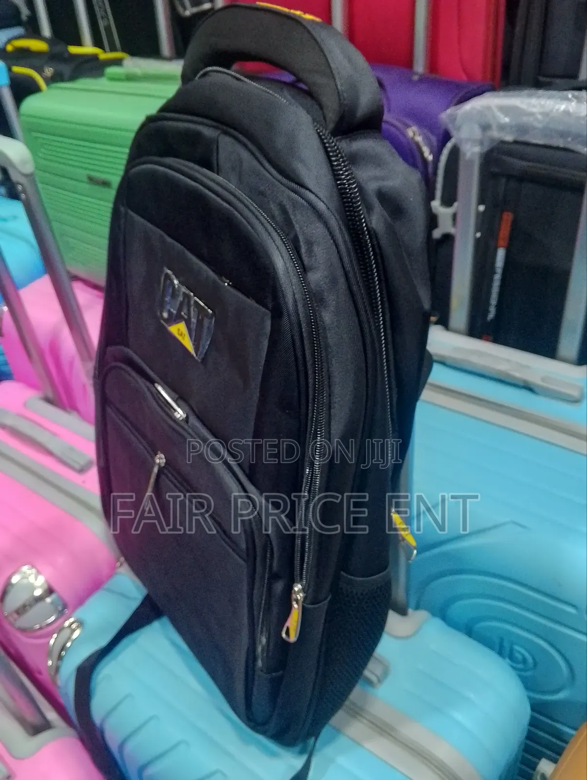 Original Laptop Backpack Bag Made by Cat. Large.( Black)