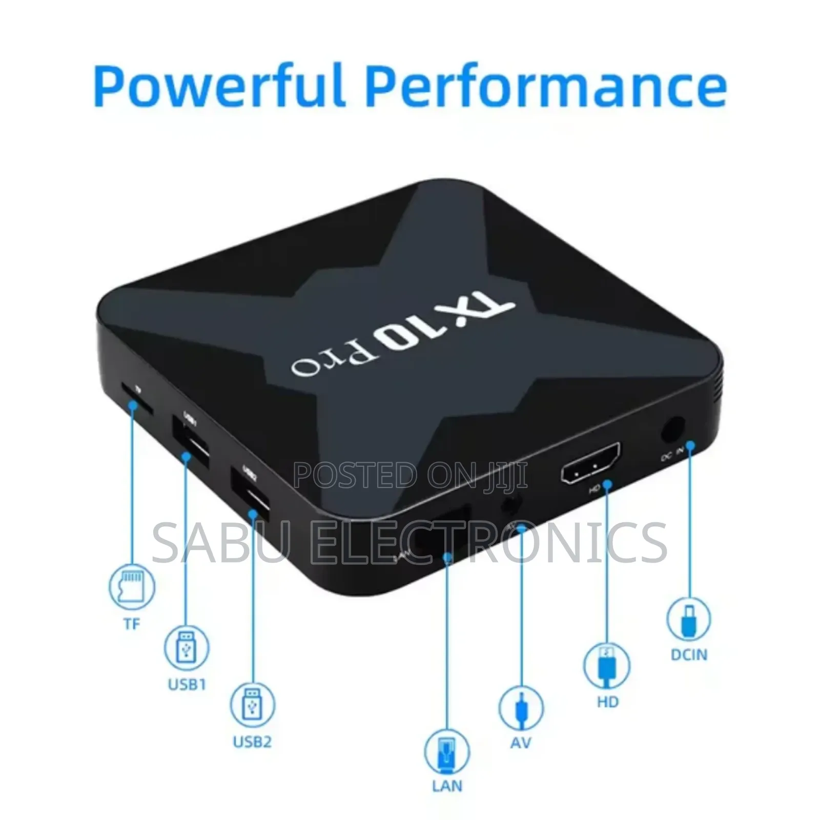 Android 15 Tv Box - 2gb Ram+ 16gb Internal+ Bluetooth