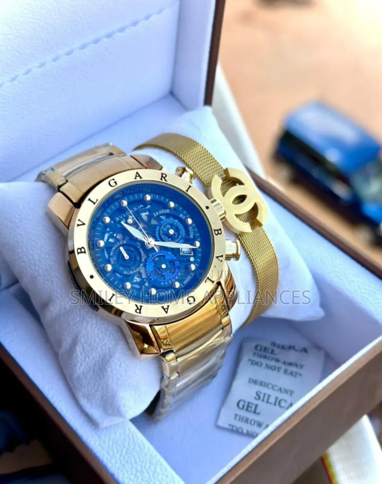 BVLGARI Men's Original Stylish Wrist Watch