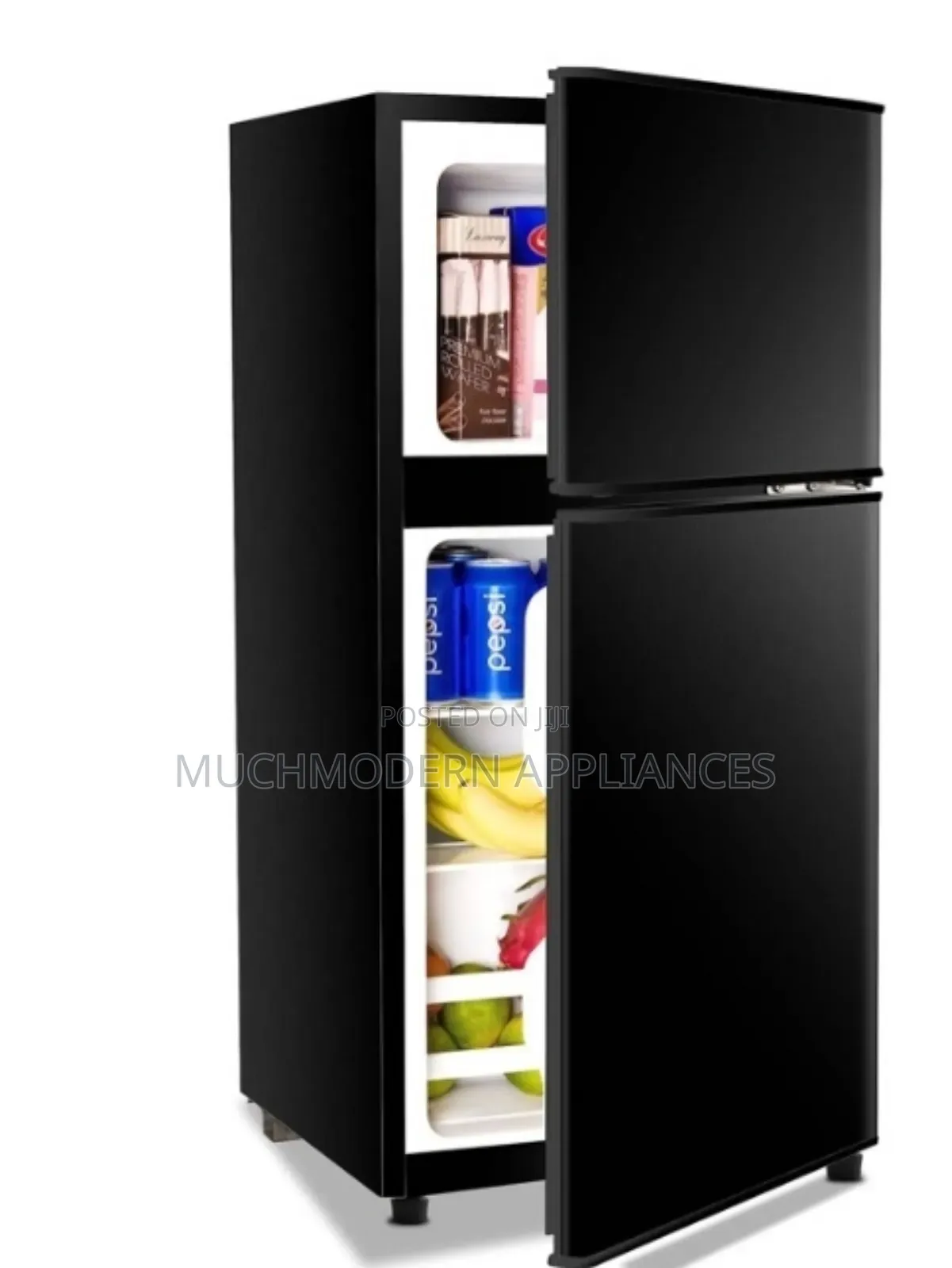 Chiq 150 Litre (Net 112L) 2-Door , Black CTM150DBIK3