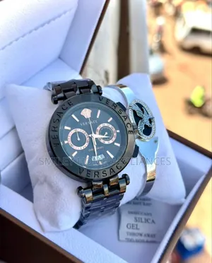 Versace Watch Gift Box With a Bracelet Matte Black