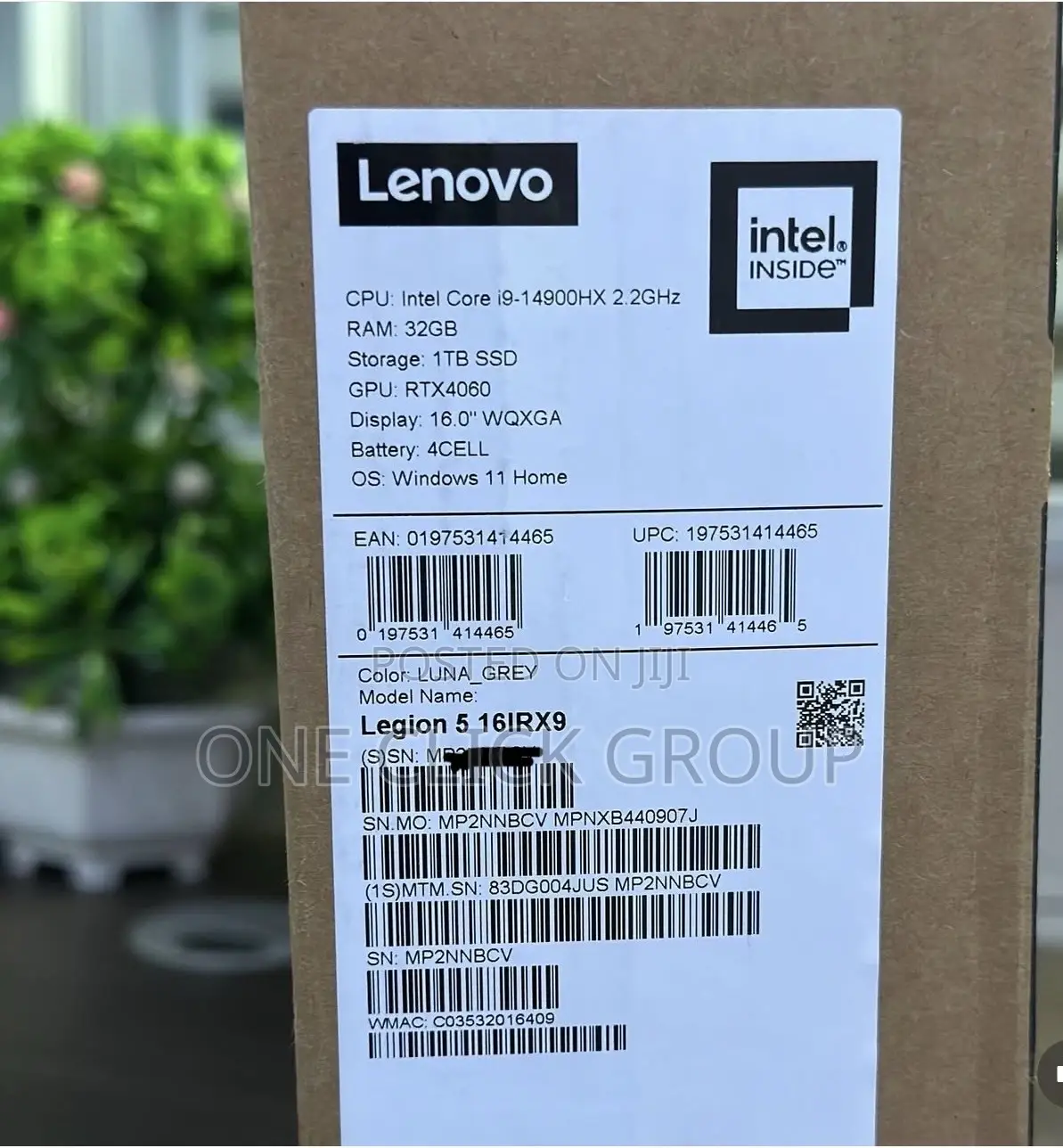 New Laptop Lenovo Legion 5 32GB Intel Core I9 SSHD (Hybrid) 1T