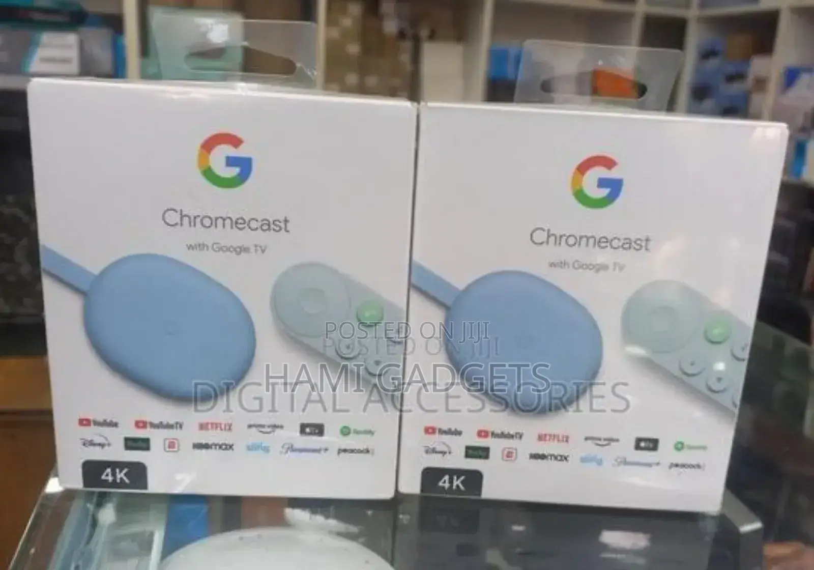 Google Chromecast With Google Remote