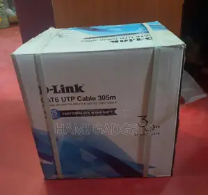 Dlink Cat6 Roll Indoor Cable Original Pure Copper (Utp 305)