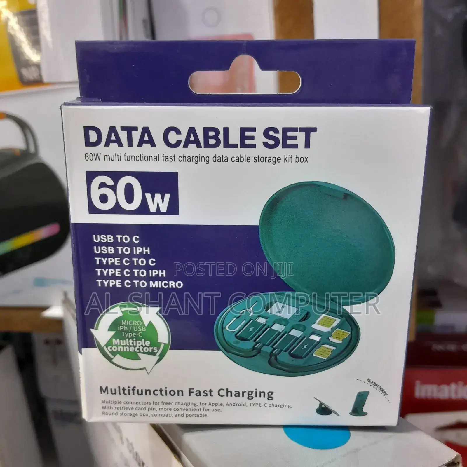 Data Cable Set With 60W Cable