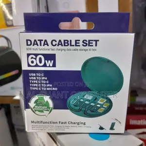 Data Cable Set With 60W Cable