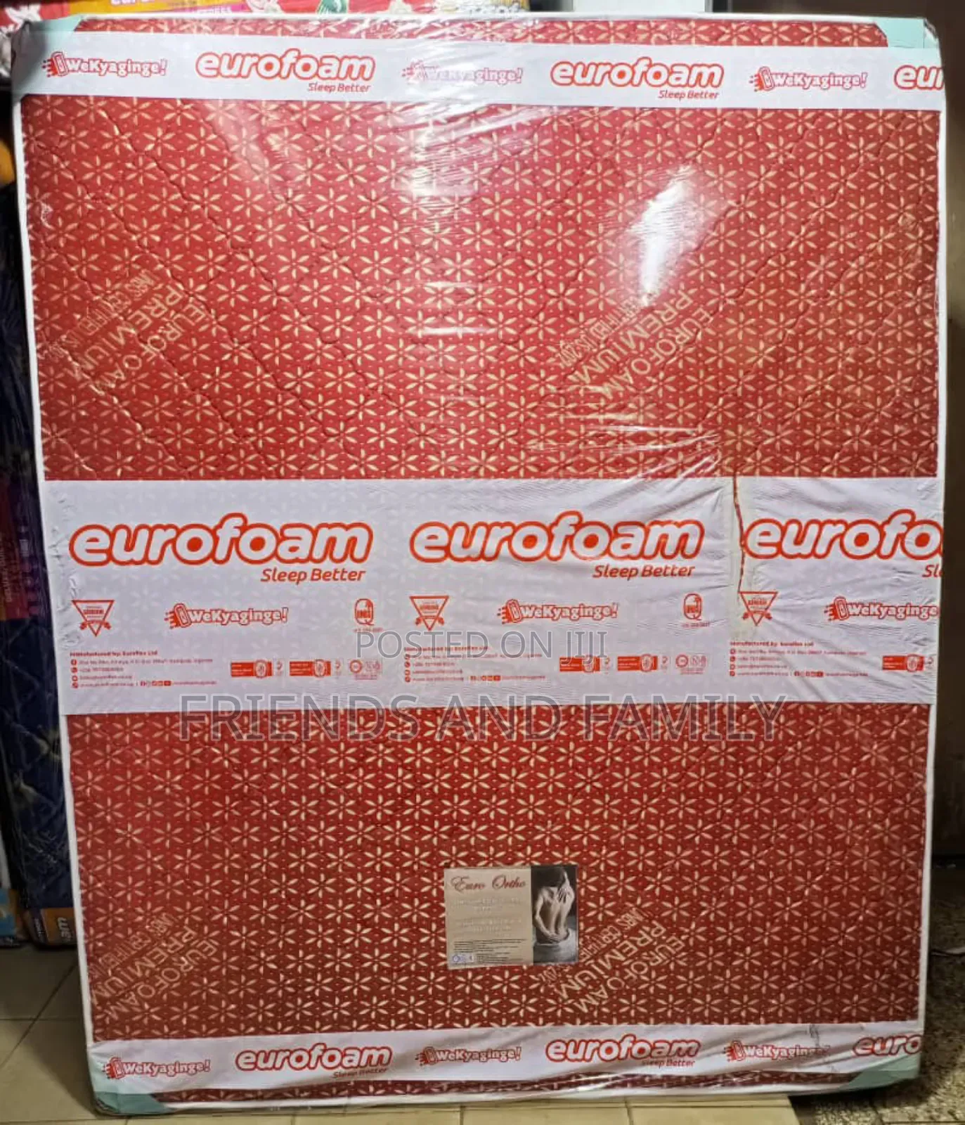 Premium High Destiny Euro Foam 6*5*6. Inches