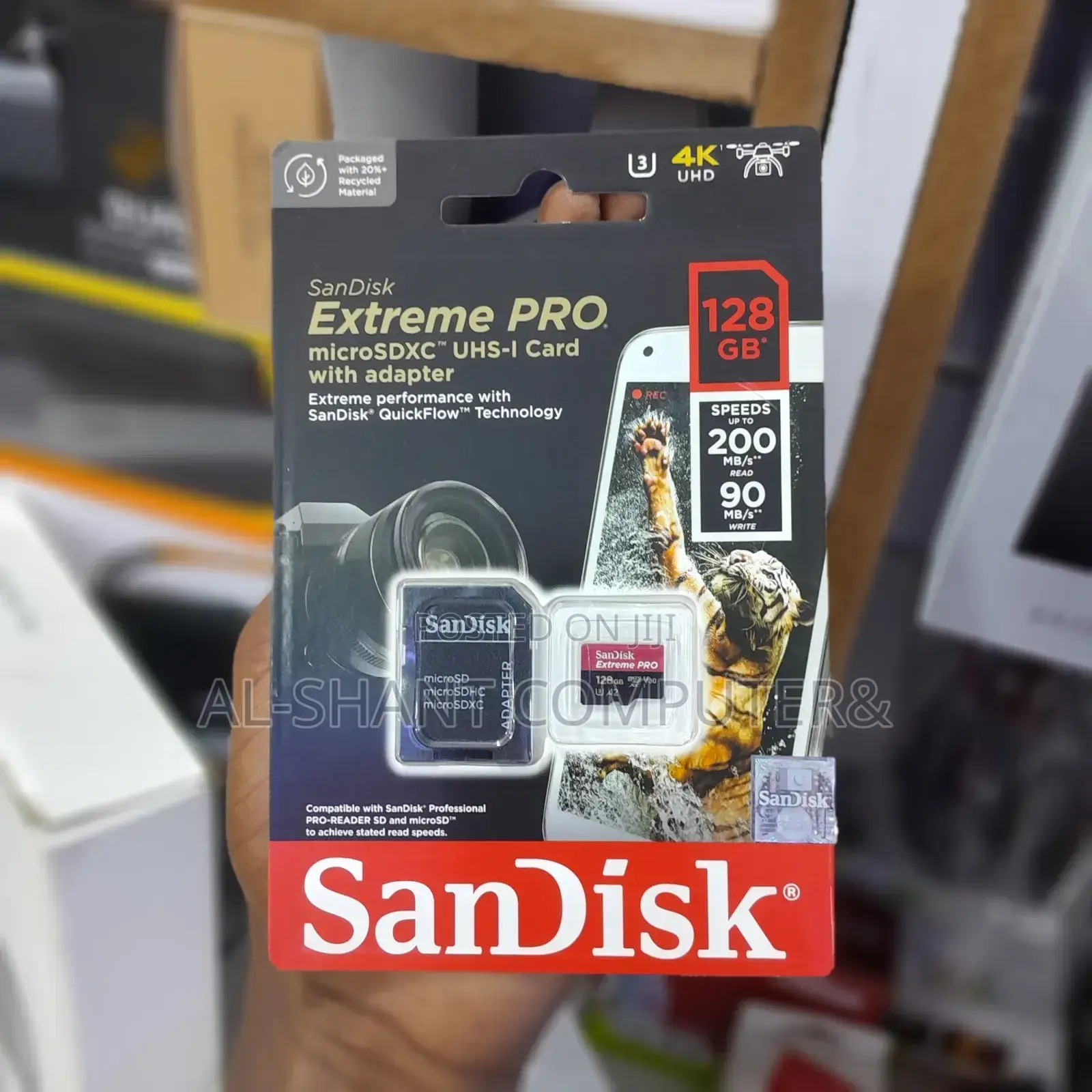 128gb Extreme-Pro Camera Card/ Sandisk 128 Extreme Pro Tf