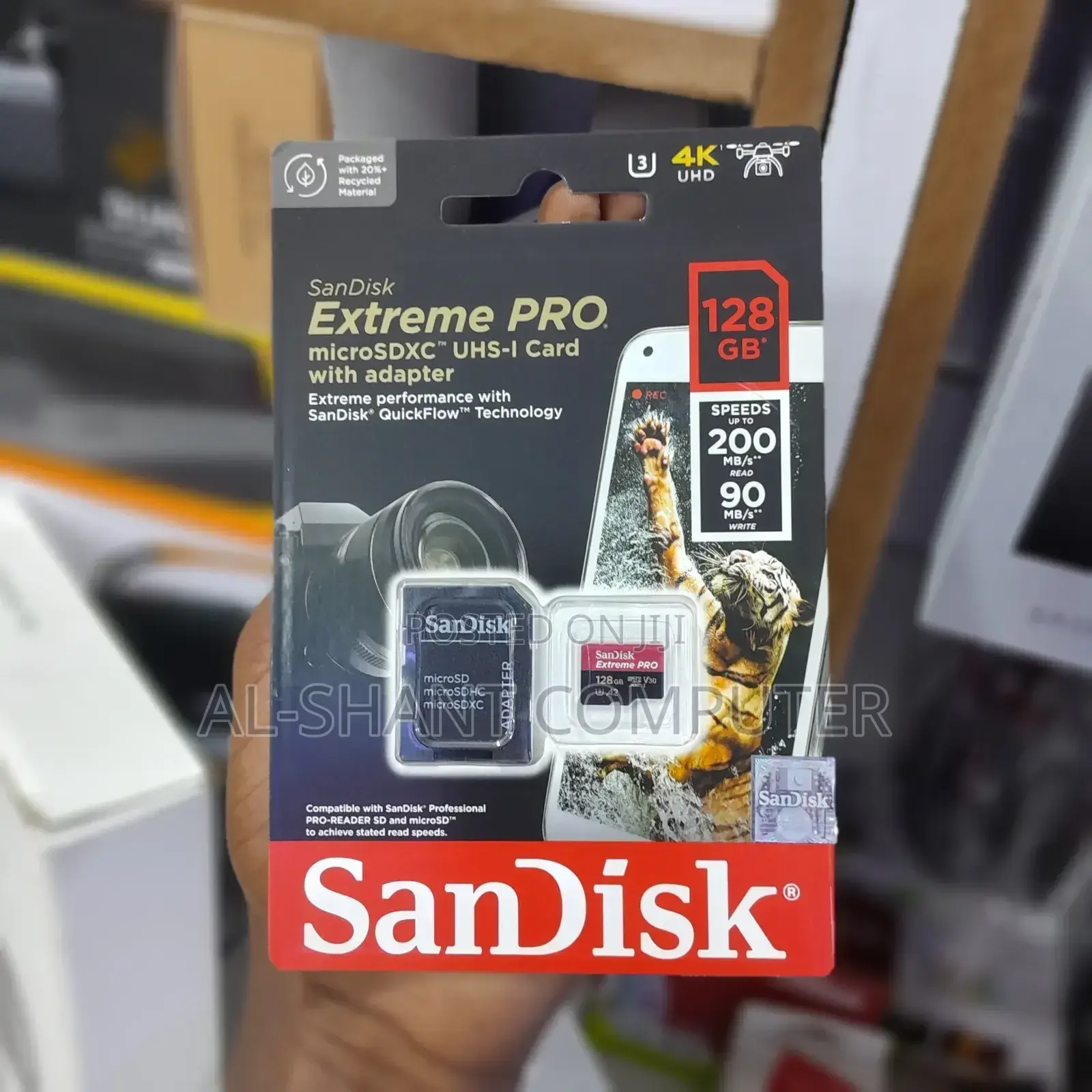 128gb Extreme-Pro Camera Card/ Sandisk 128 Extreme Pro Tf