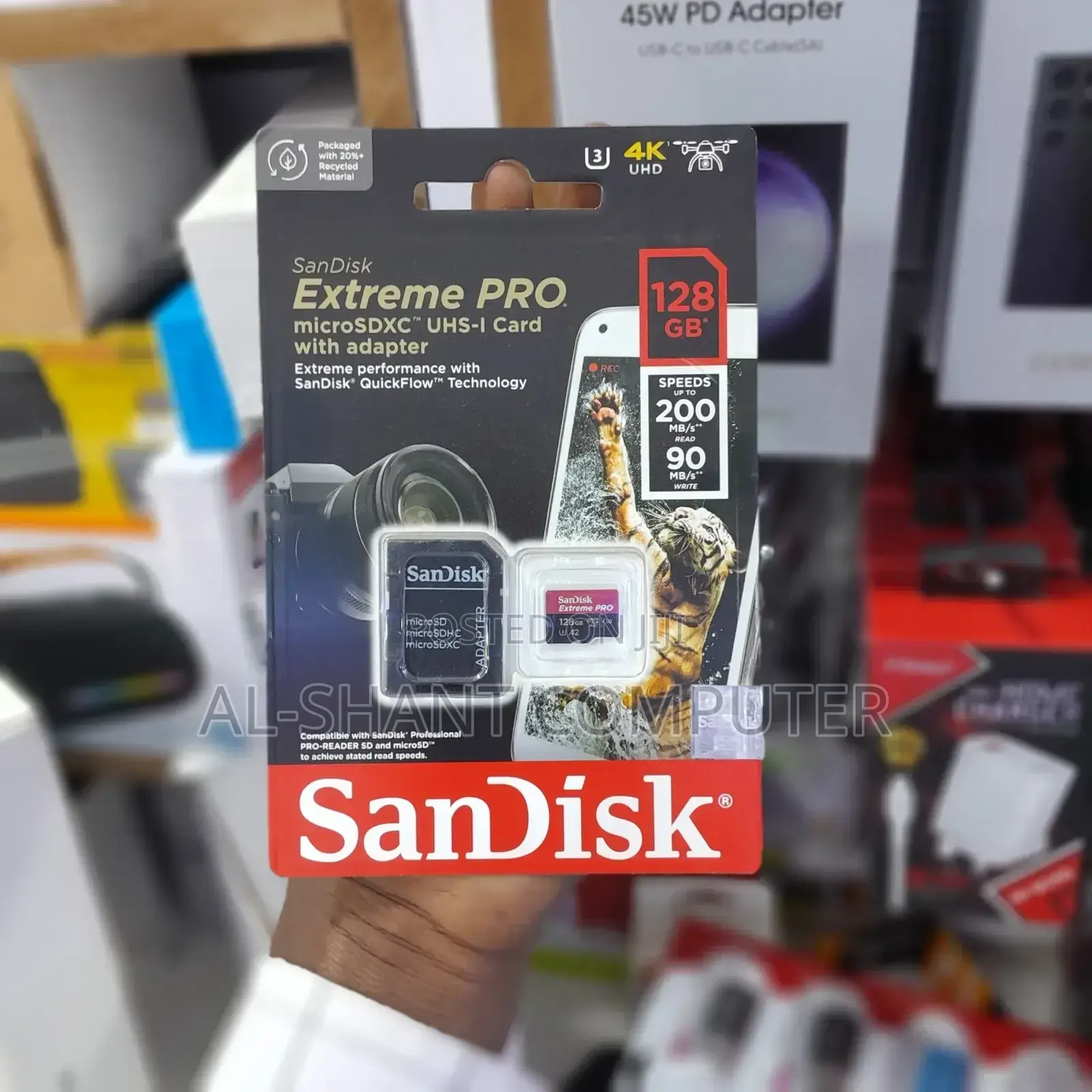 128gb Extreme-Pro Camera Card/ Sandisk 128 Extreme Pro Tf