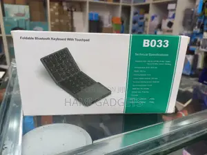 Foldable Bluetooth Keyboard With Touch Pad