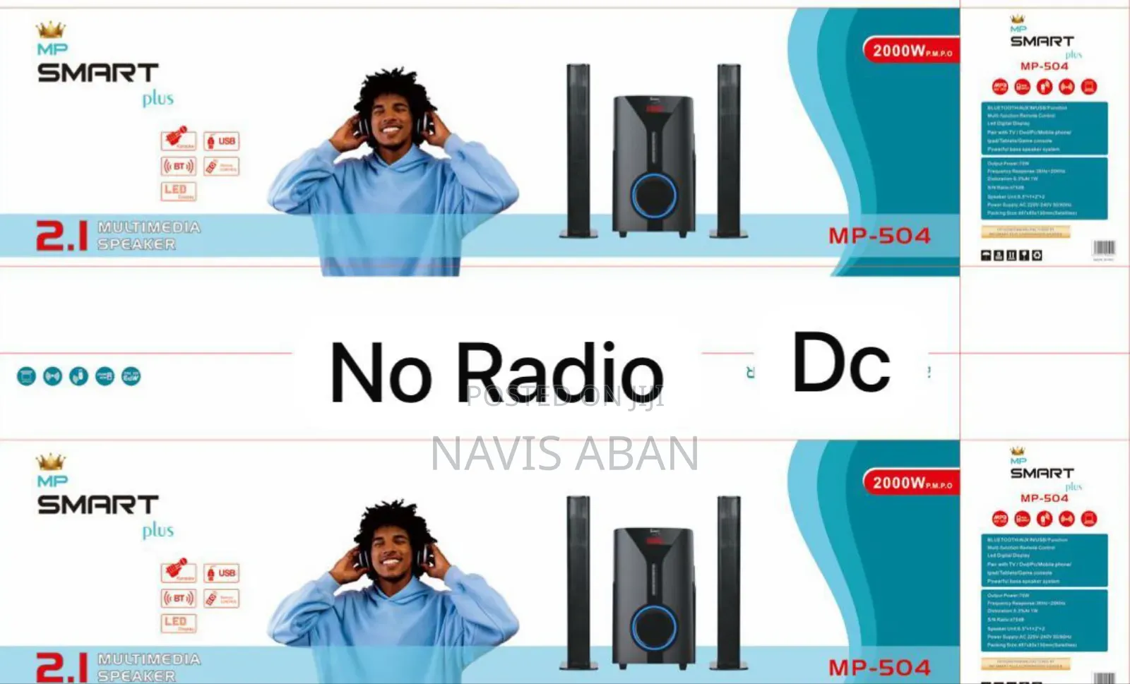 Smart Plus Soundbar 2.1 That Allows Dc