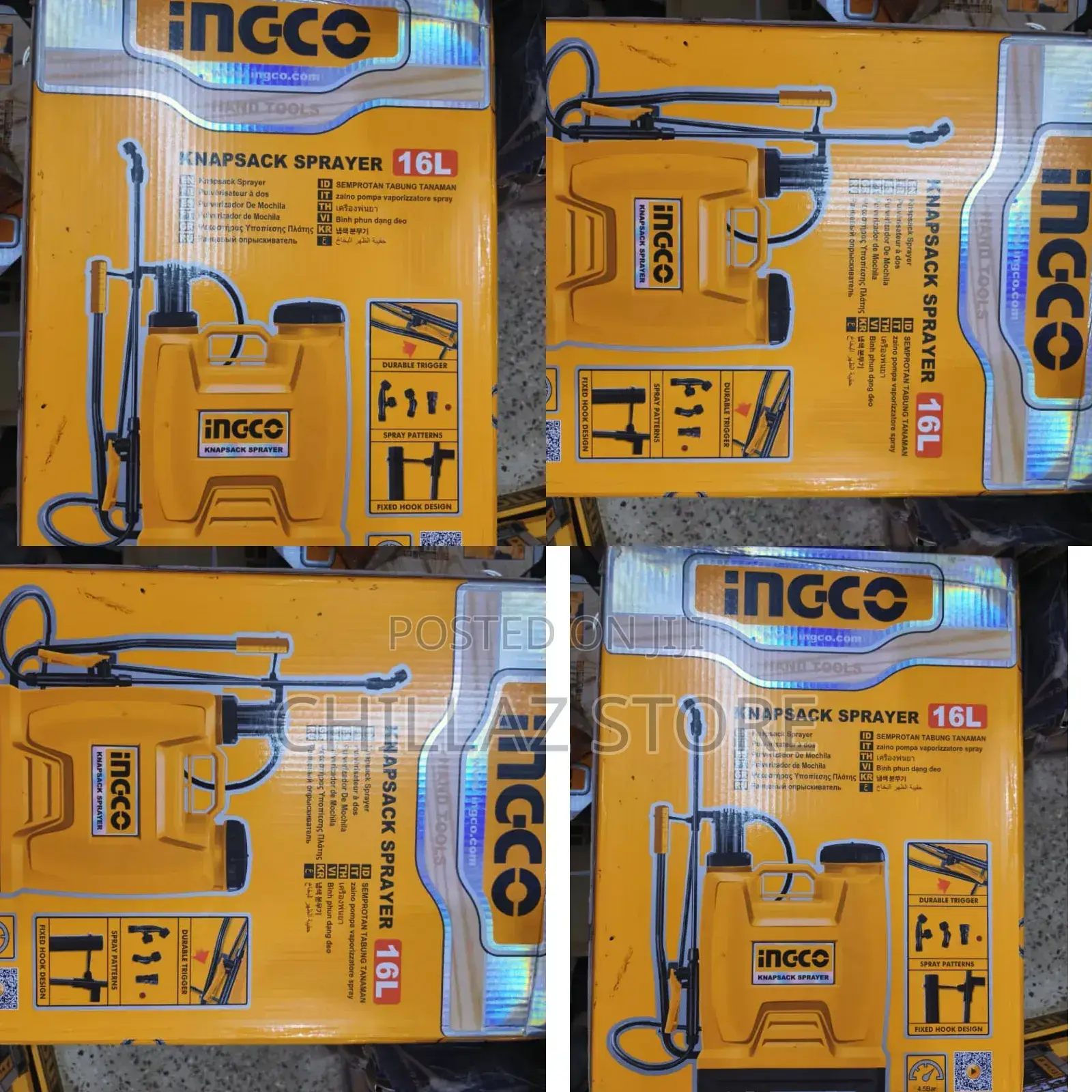 Brand New Ingco Knapsack Sprayer.