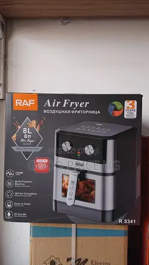 8L Raf Manual Air Fryer/ 360 Air Circulation