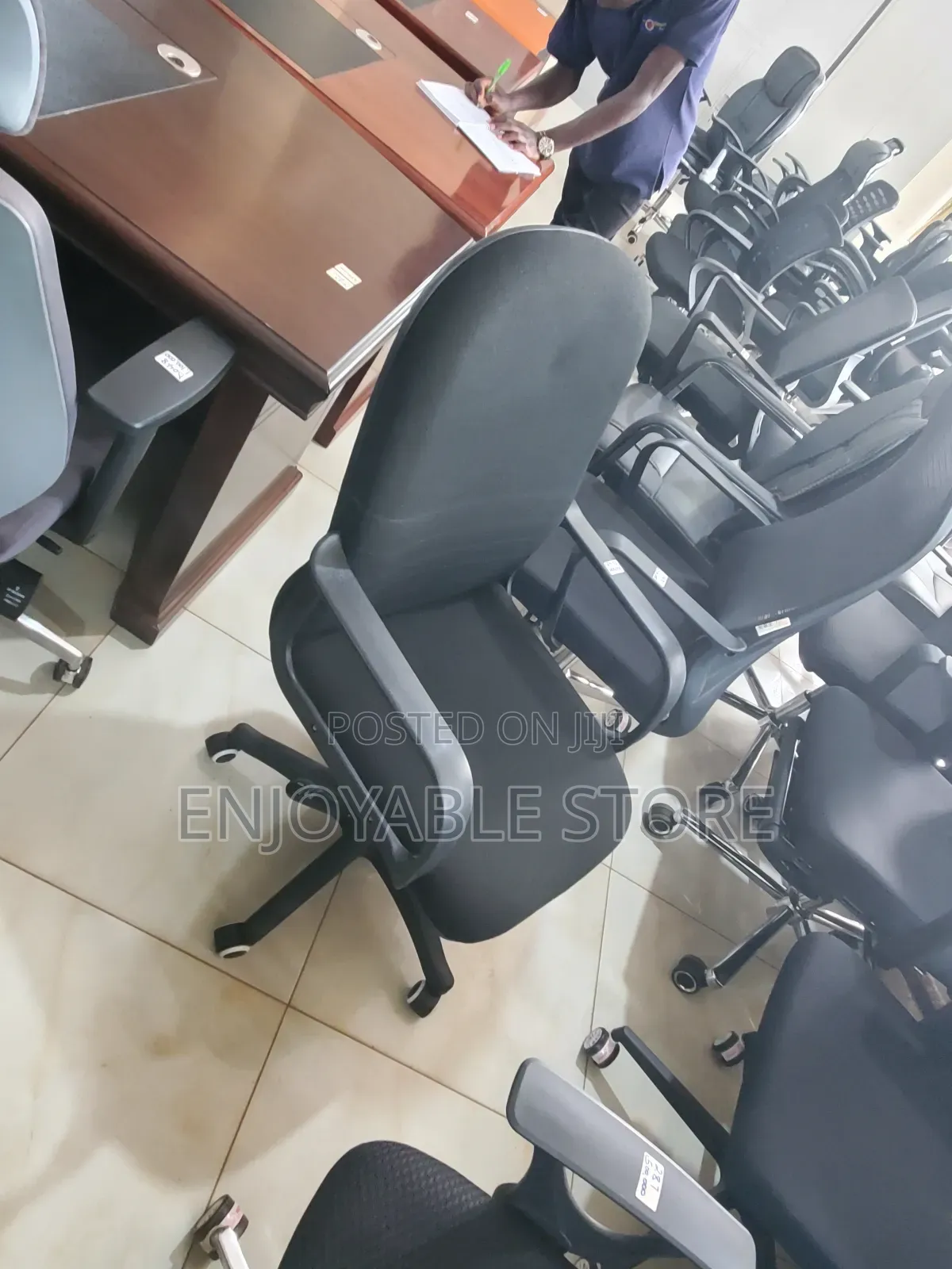 Fabric Class Office Chair Office Chair Rotating