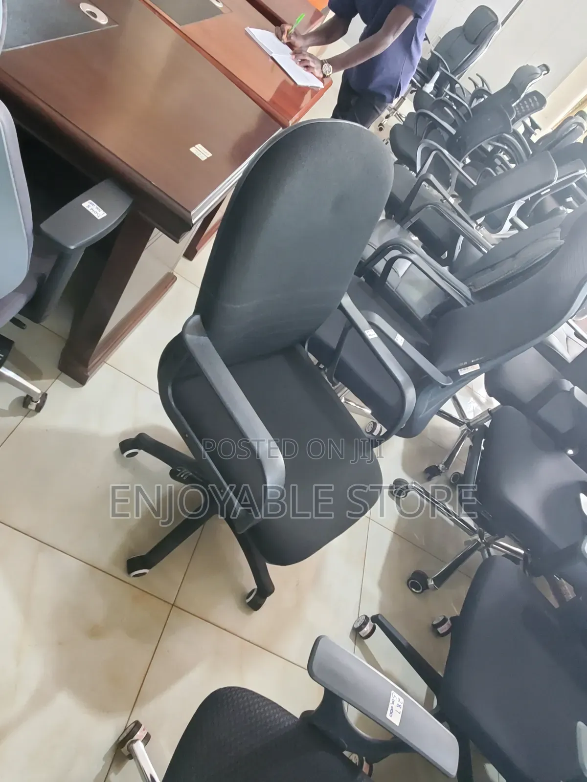 Fabric Class Office Chair Office Chair Rotating