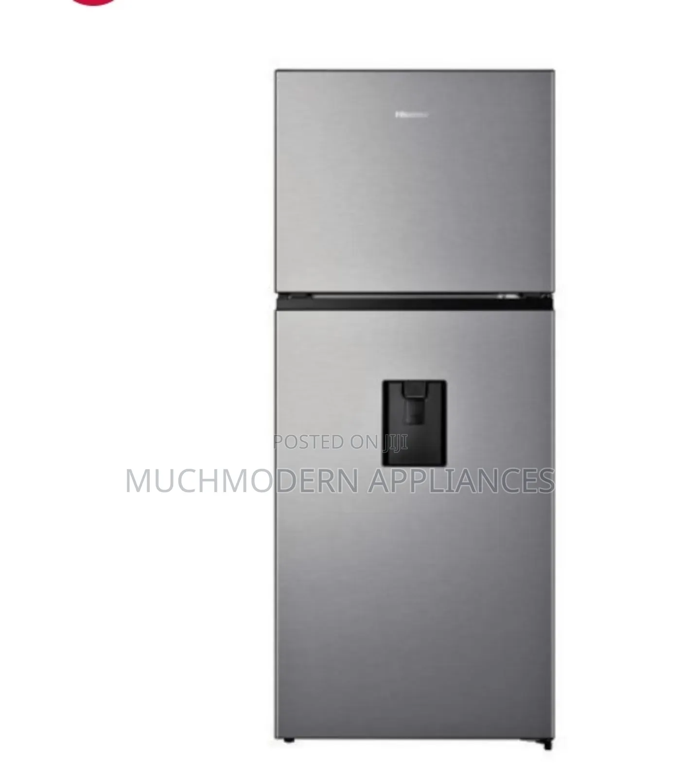 Hisense 419 Lt 2-Door,Dispenser,No Frost,Silver,RT419N4WCU