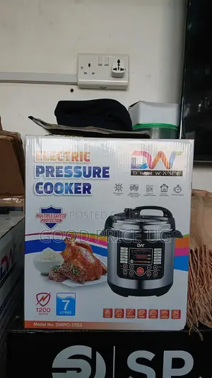 7L DW Electric Pressure Cooker / 8 Cooking Functions