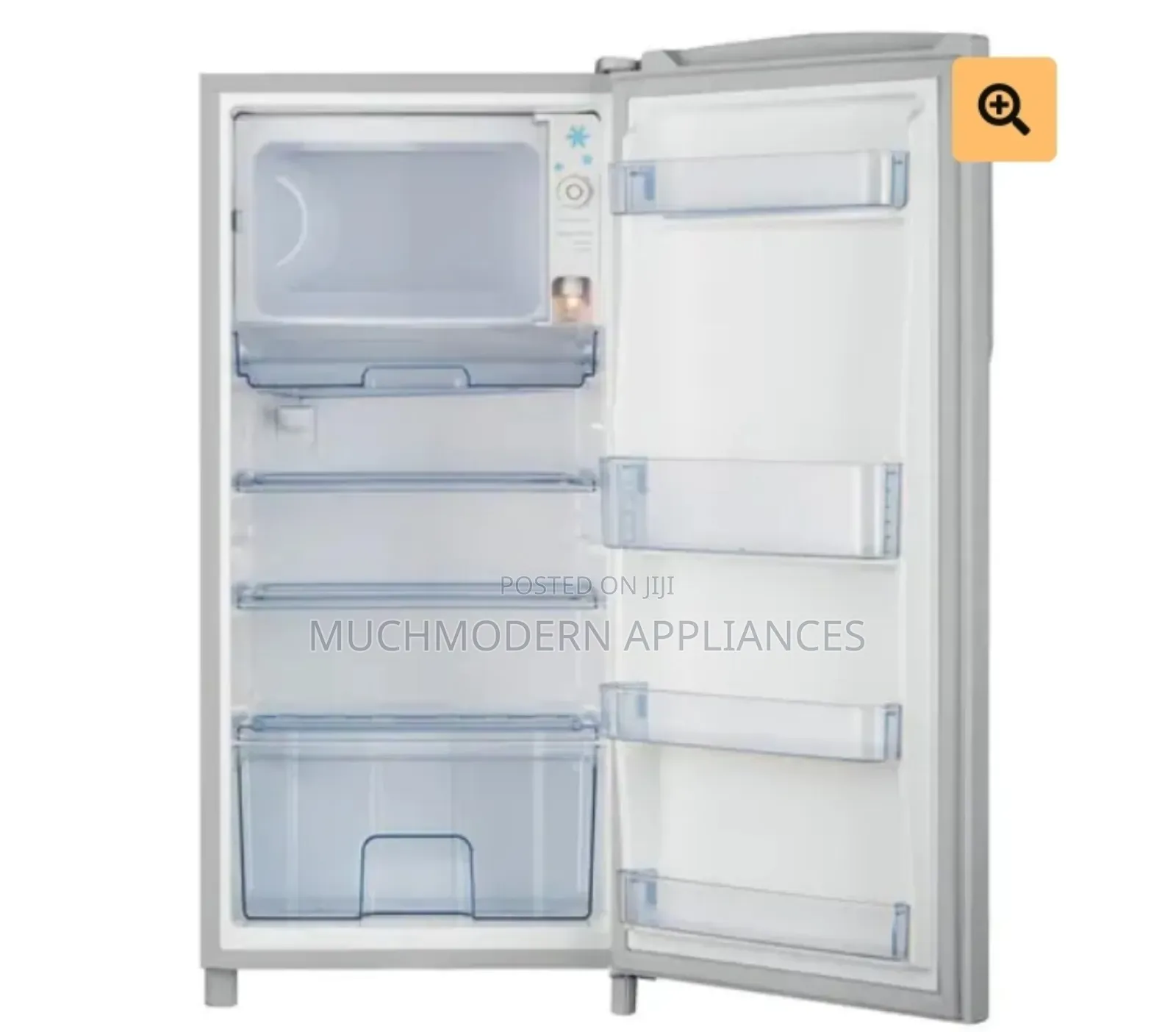 Hisense 195 Lt Single Door Fridge,Defrost,Silver,RR195DAGS