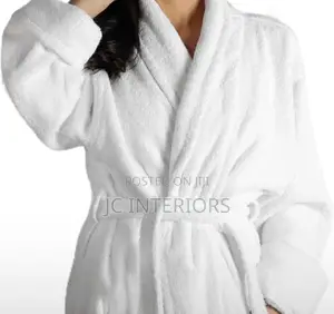 Plain White Bathrobes All Sizes