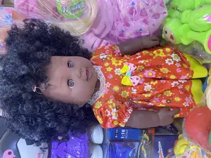 African Rubber Dolls Medium Size