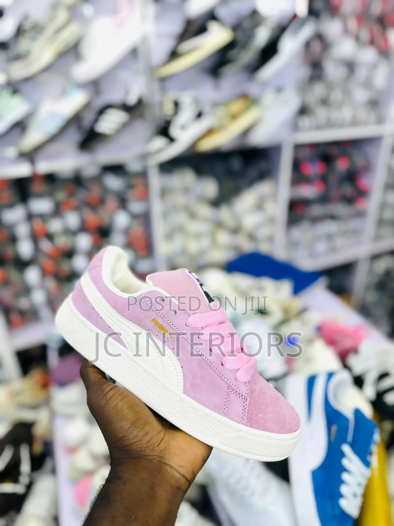 Pink Uni Sneakers