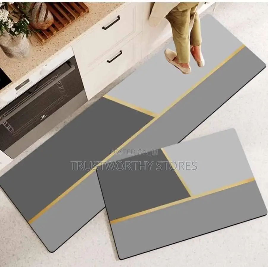 2piece Rubber Kitchen Rugs