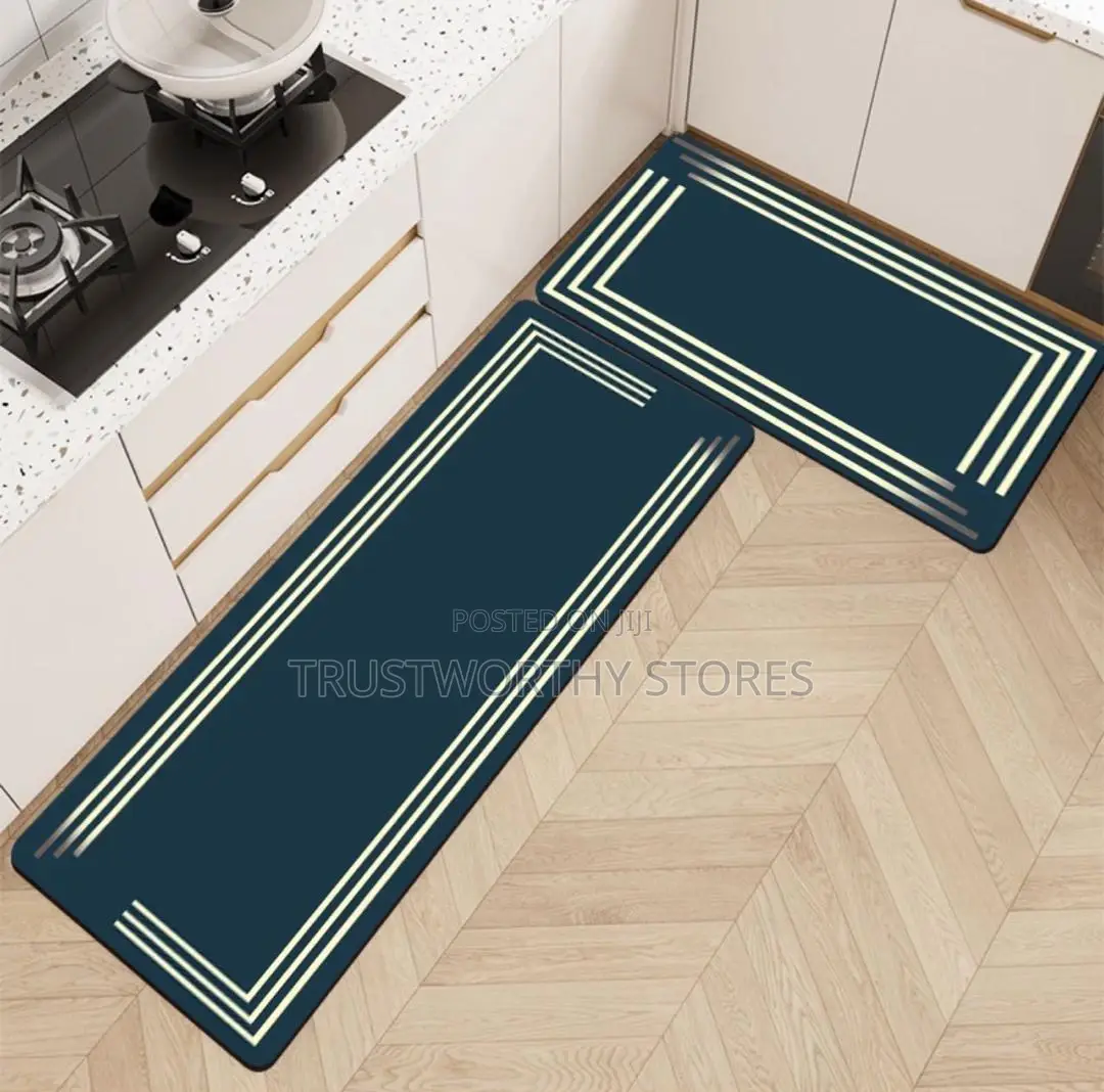 2piece Rubber Kitchen Rugs