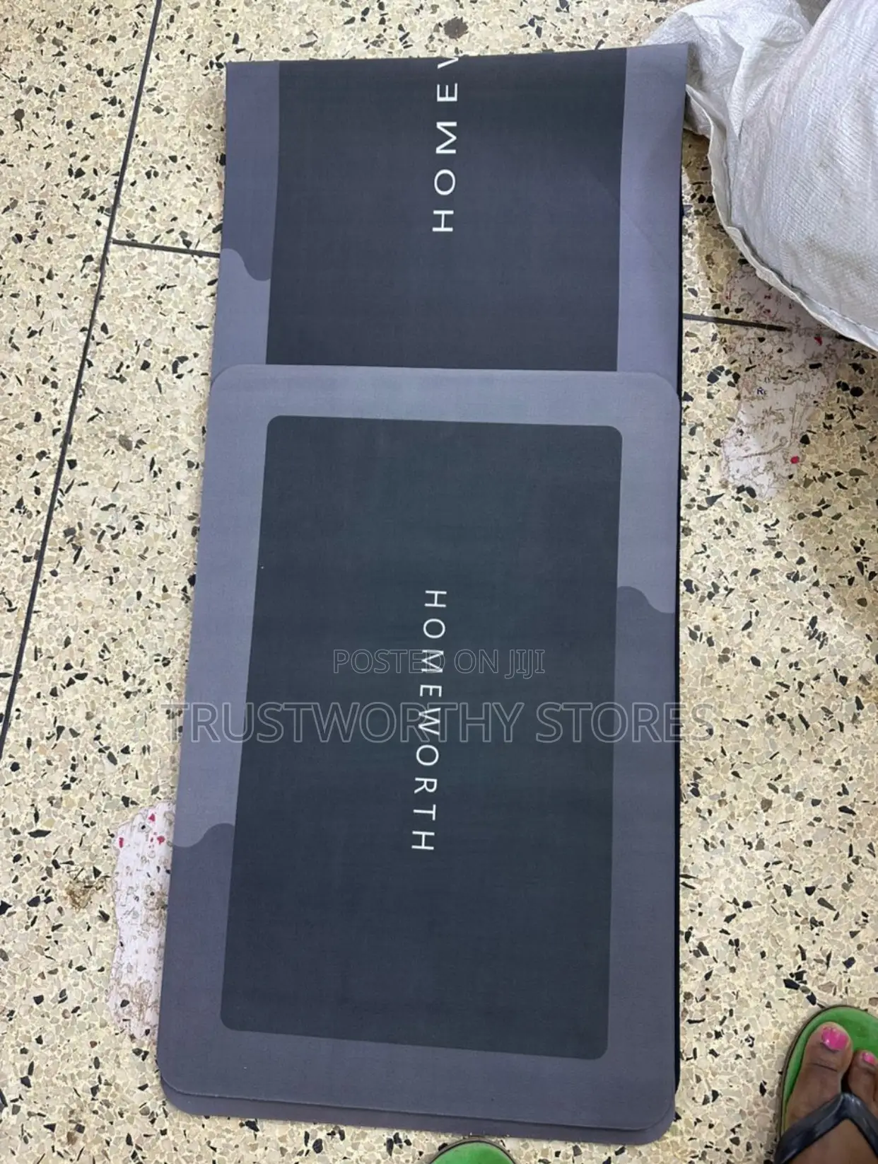 2piece Rubber Kitchen Rugs