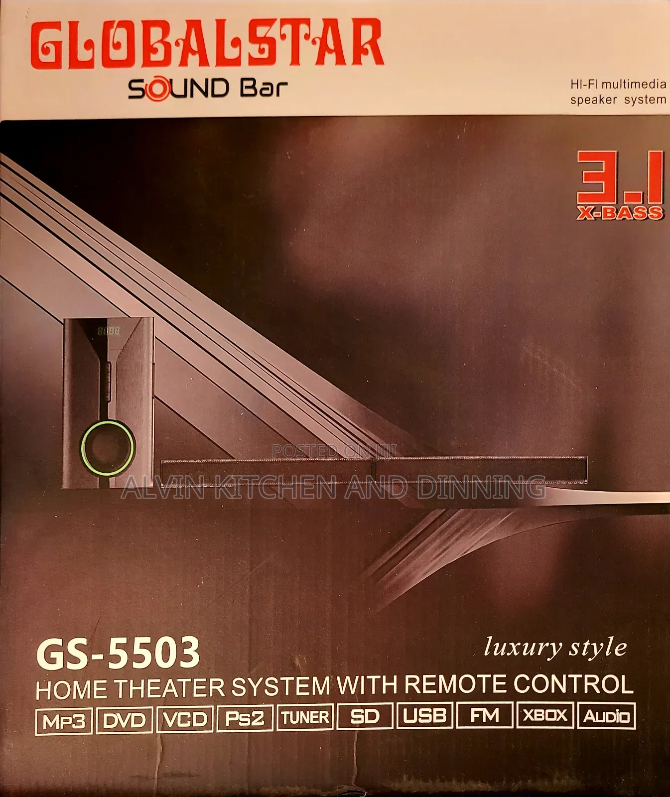 Sound Bar With Extra Bass