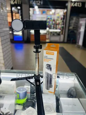 Polkama Selfie Stick With Light