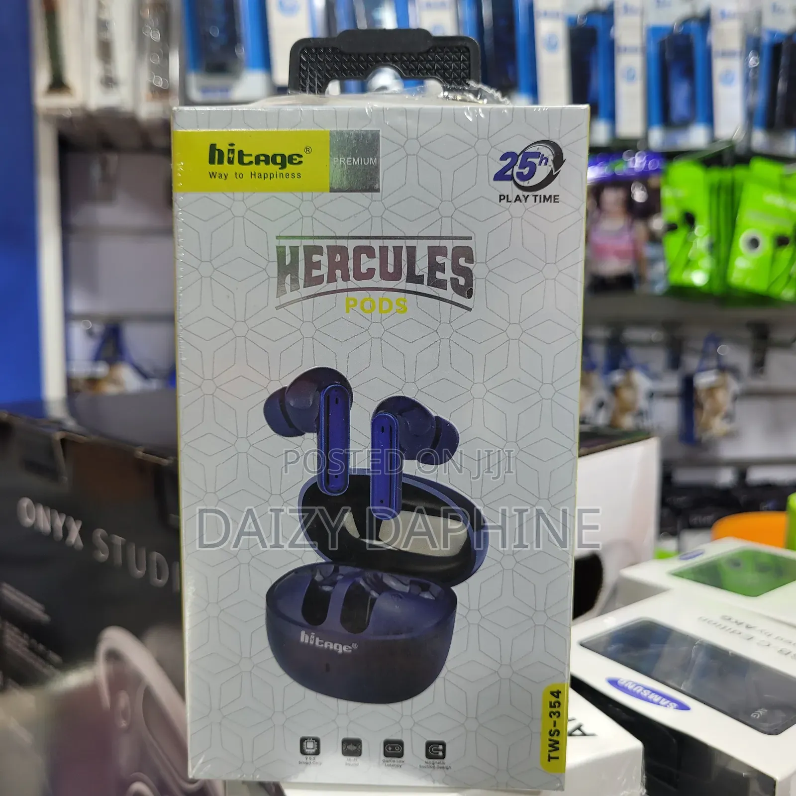 Hitage Deep Bass Earbuds/ Pure Bass Wireless Airpods Hitage