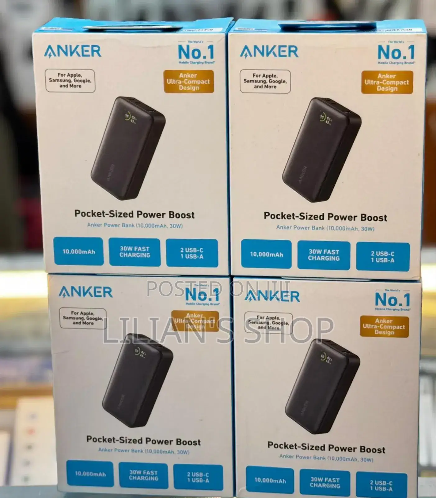 Anker Pocket Sized Power Boost 10000mah (10W)