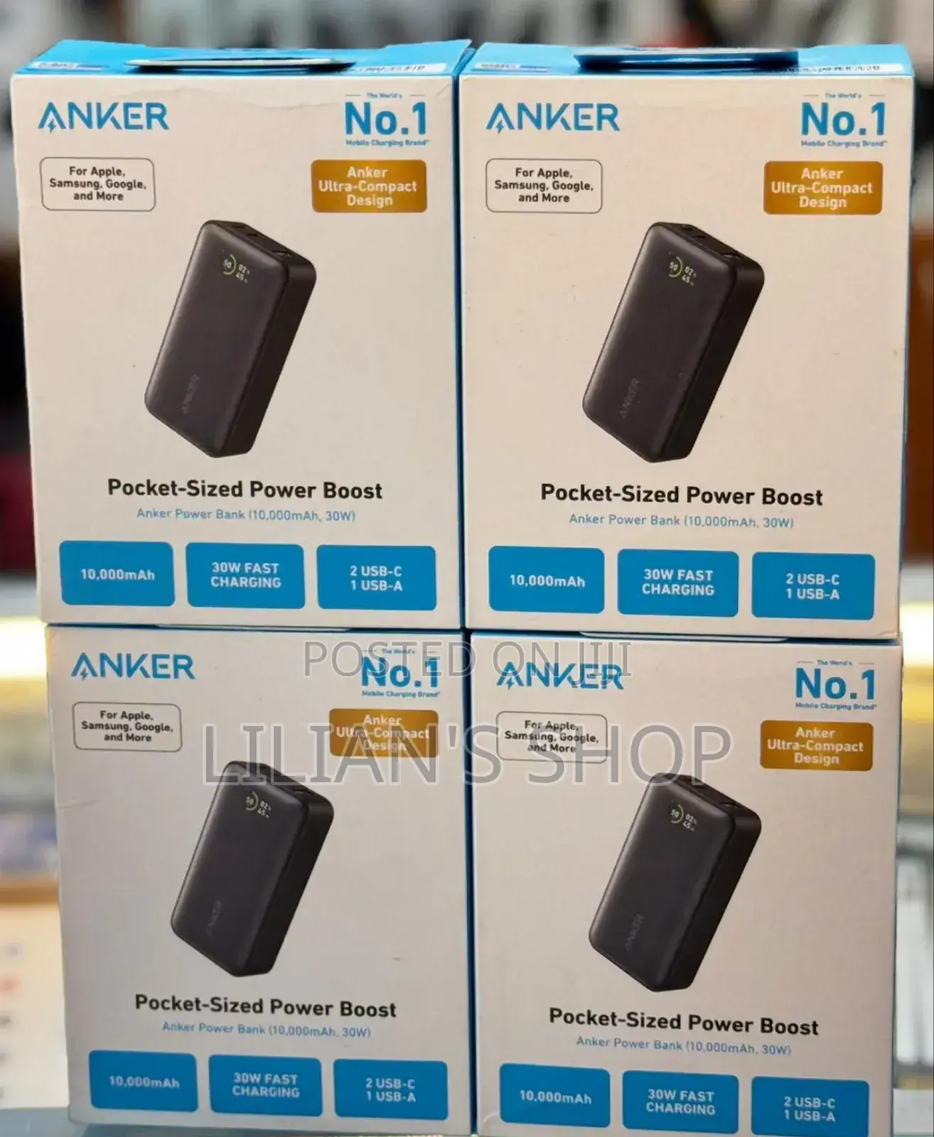 Anker Pocket Sized Power Boost 10000mah (10W)